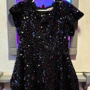 Black Kids (Girls) Cat & Jack Sequin Party Dress